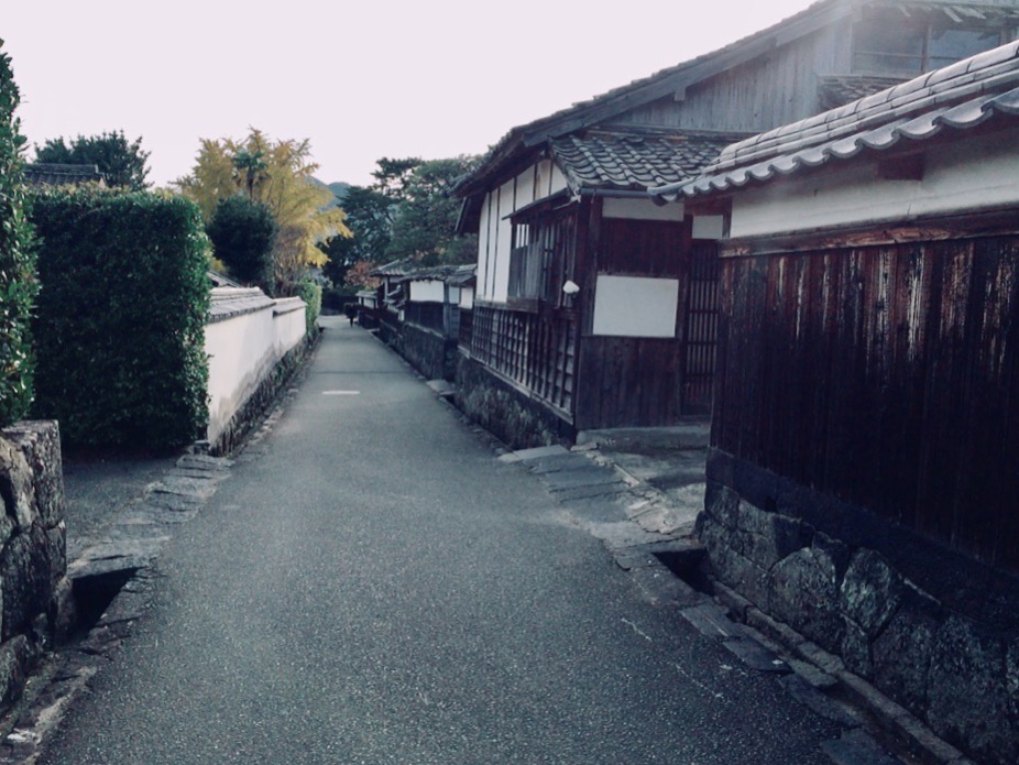 前面道路の清掃